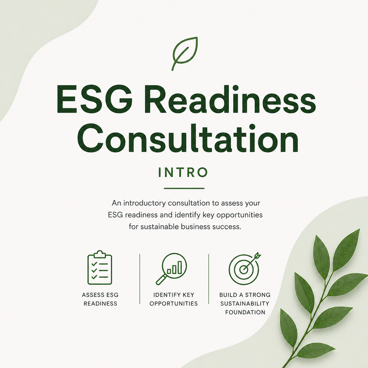 ESG Readiness Intro