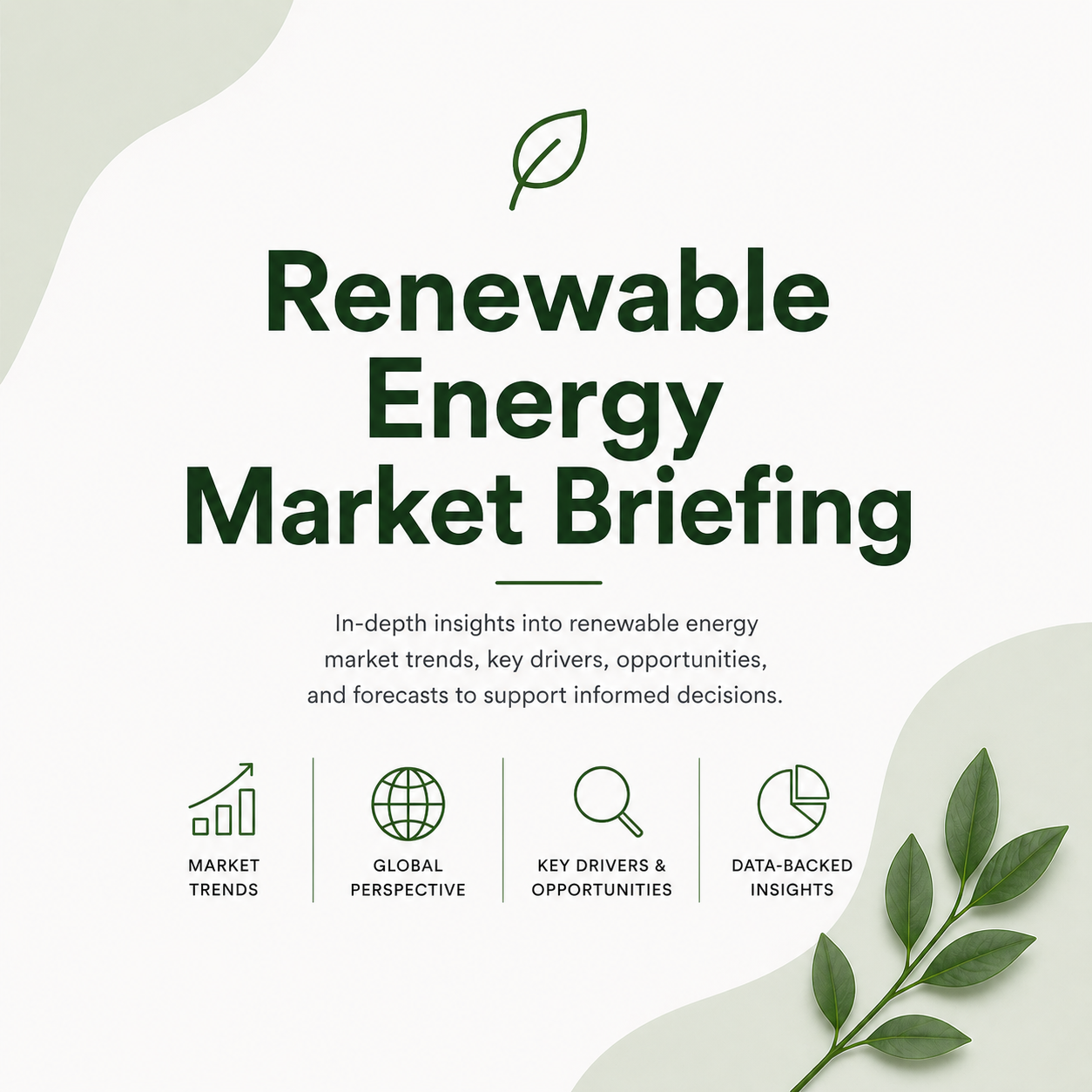 Renewable Energy Market Briefing